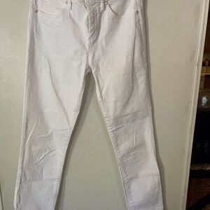 Lilly Pulitzer White Straight Leg Jeans